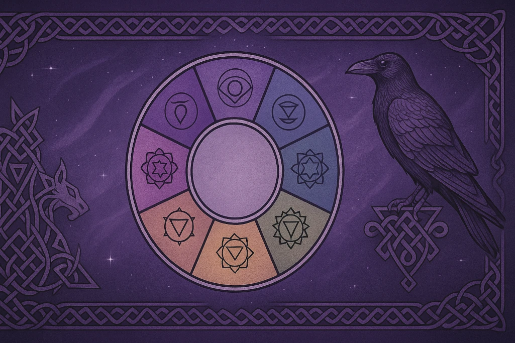 Illustration af Chakra Farver: Komplet Guide til De 7 Chakraers Betydning