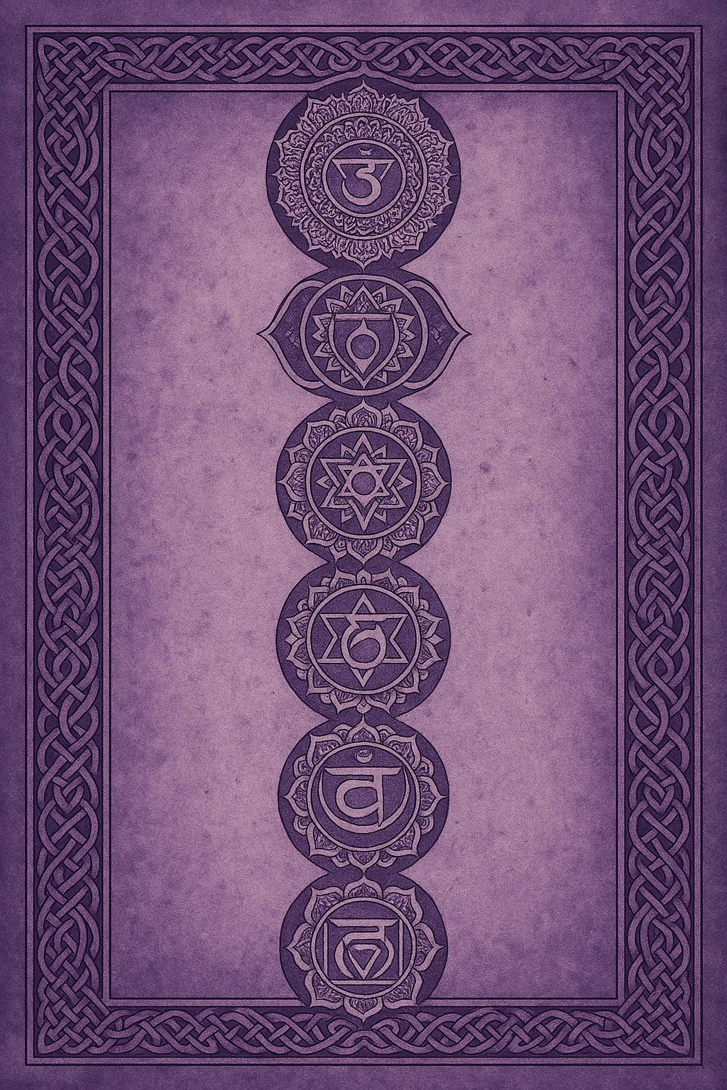 Illustration af Chakra Plakat: Bring Spirituel Energi til Dine Vægge