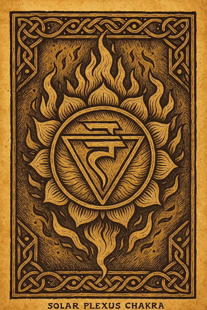 Illustration af Solar Plexus Chakra: Dit Magtcenter og Indre Sol